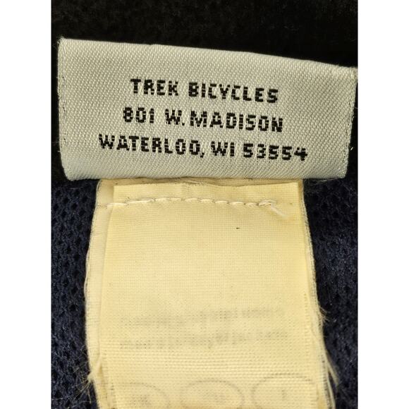 TREK MEN'S BLUE CYCLING WIND BREAKER SIZE XL BLUE FLEECE COLLAR/REFLECTIVE TRIM - Picture 9 of 15